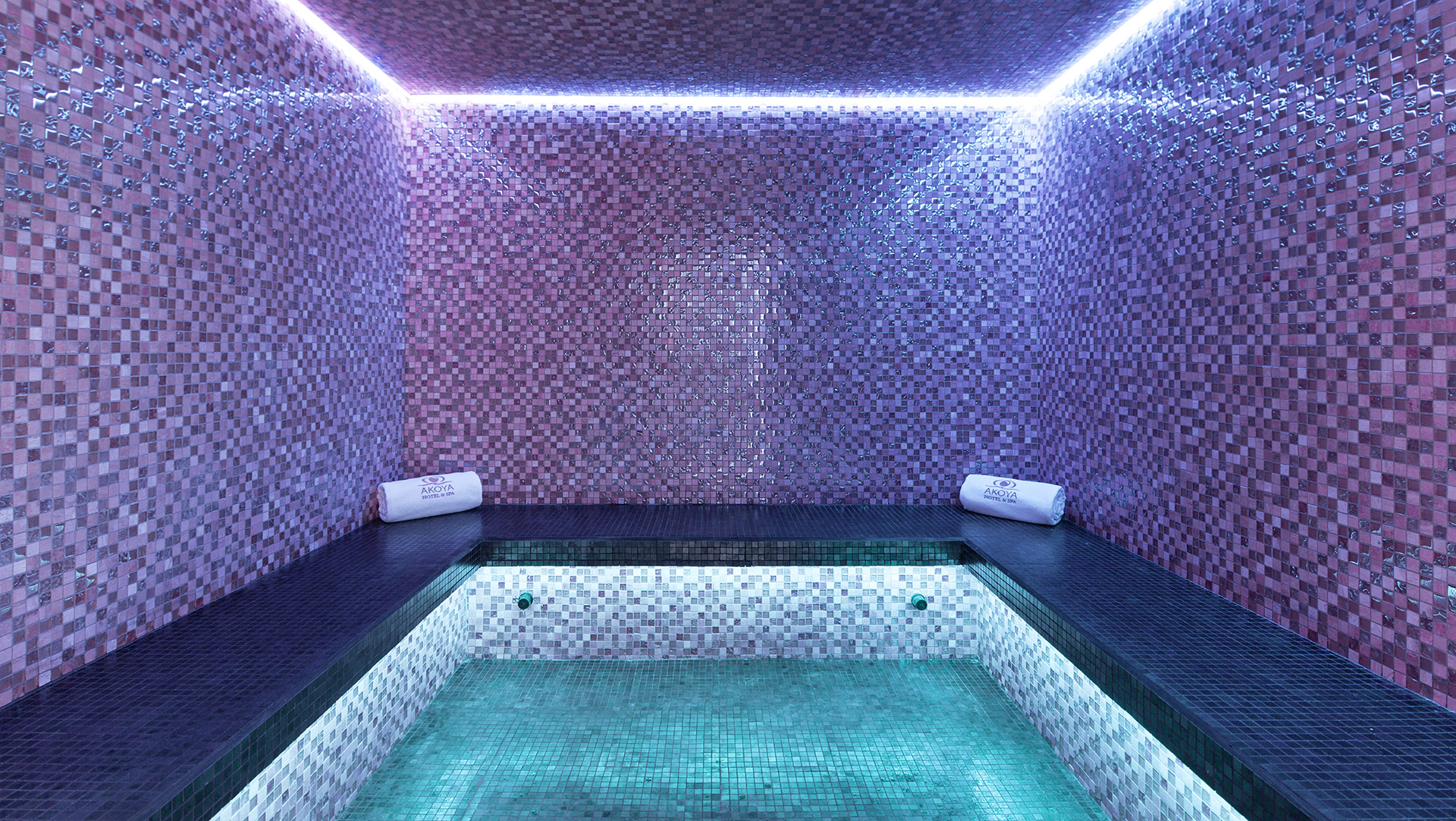 Luxurious and refined unique spa designed by Borella Art Design for the AKOYA Hotel & Spa 5 *
