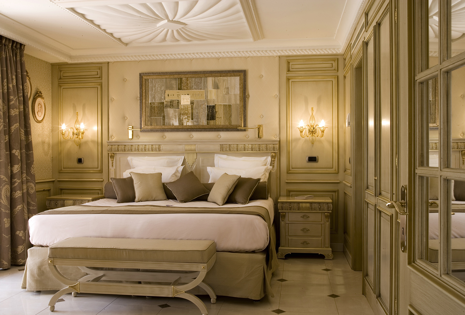 Bedroom for Club de Cavalière Hôtel & Spa 5*  by Borella Art Design
