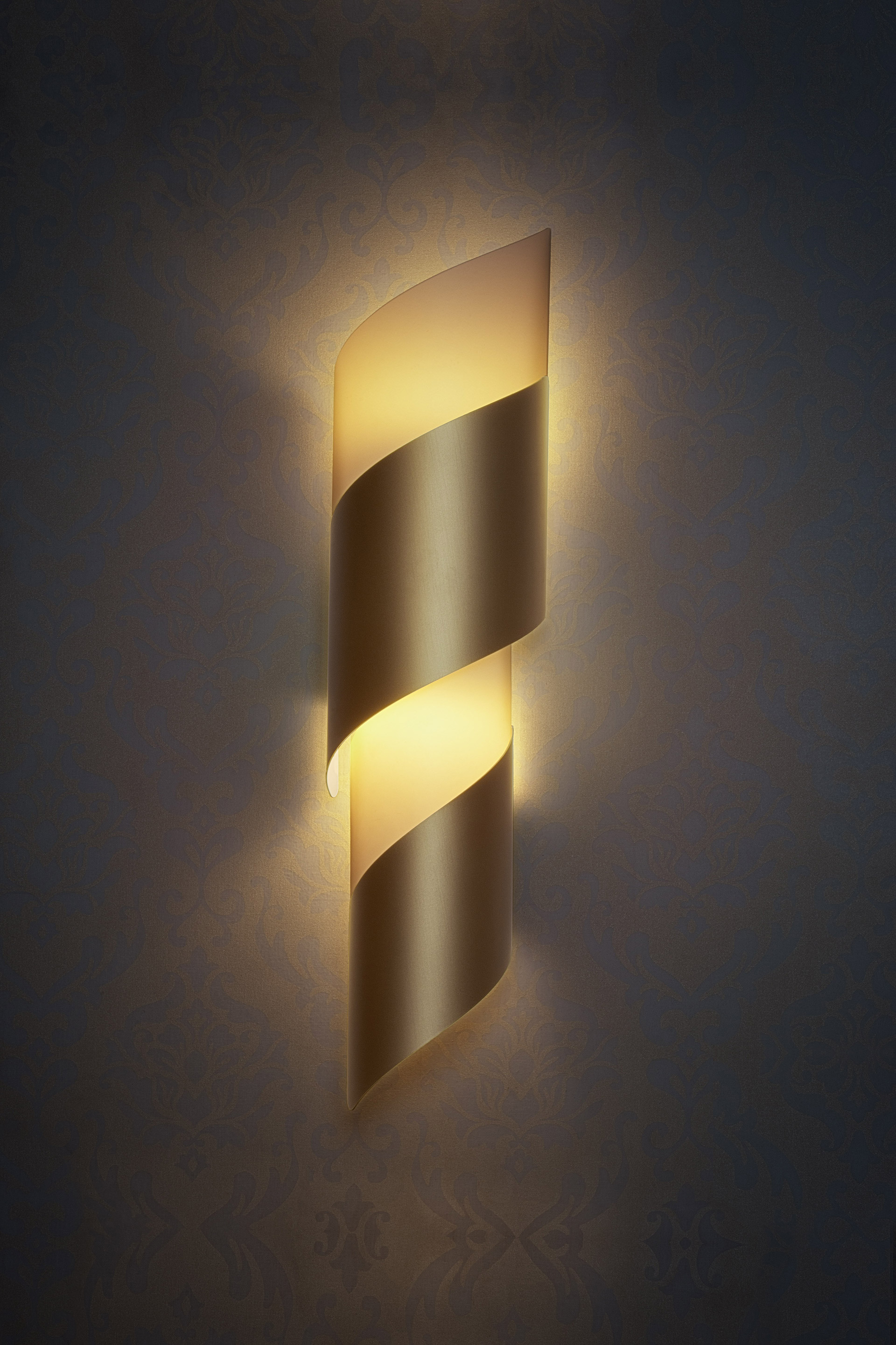 Tourbillon wall lamp by Borella Art Design